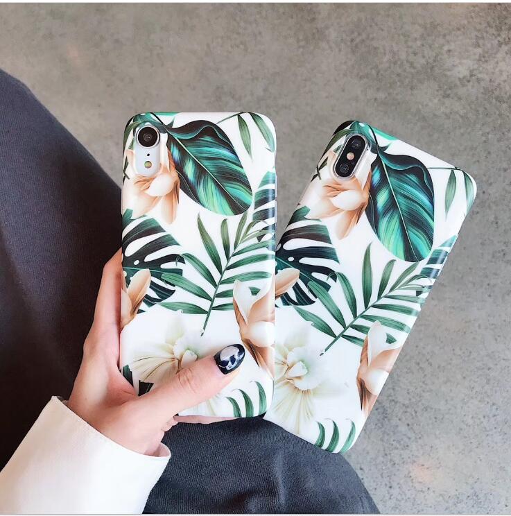 Compatible With Apple LOVECOM Flowers Banana Leaf Art Phone Case For iPhone XS Max XR 6S 6 7 8 Plus X Retro Soft Floral Phone Back Case With Flowers Style Compatible With Apple LOVECOM Flowers Banana Leaf Art Phone Case For iPhone XS Max XR 6S 6 7 8 Plus X Retro Soft Floral Phone Back Case With Flowers Style